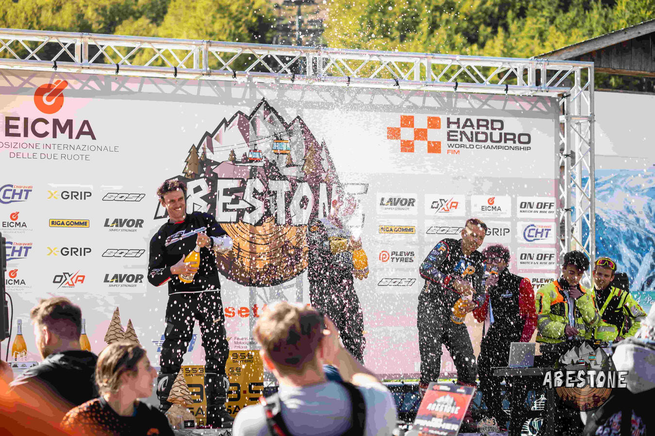 3° Hard Enduro World Championschip 2025 (Cat. Bronze Over 40) - Abetone, Italia Giacomo Amerio - Podio Hard Enduro World Championship 2025