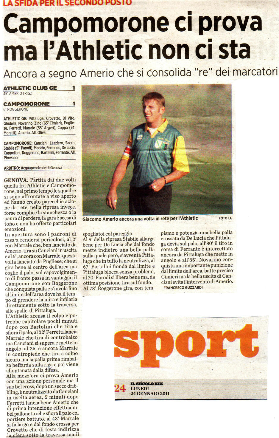 2011-01-24-Giacomo-Amerio-Calcio-SecoloXIX 2011-01-24-Giacomo-Amerio-Calcio-SecoloXIX