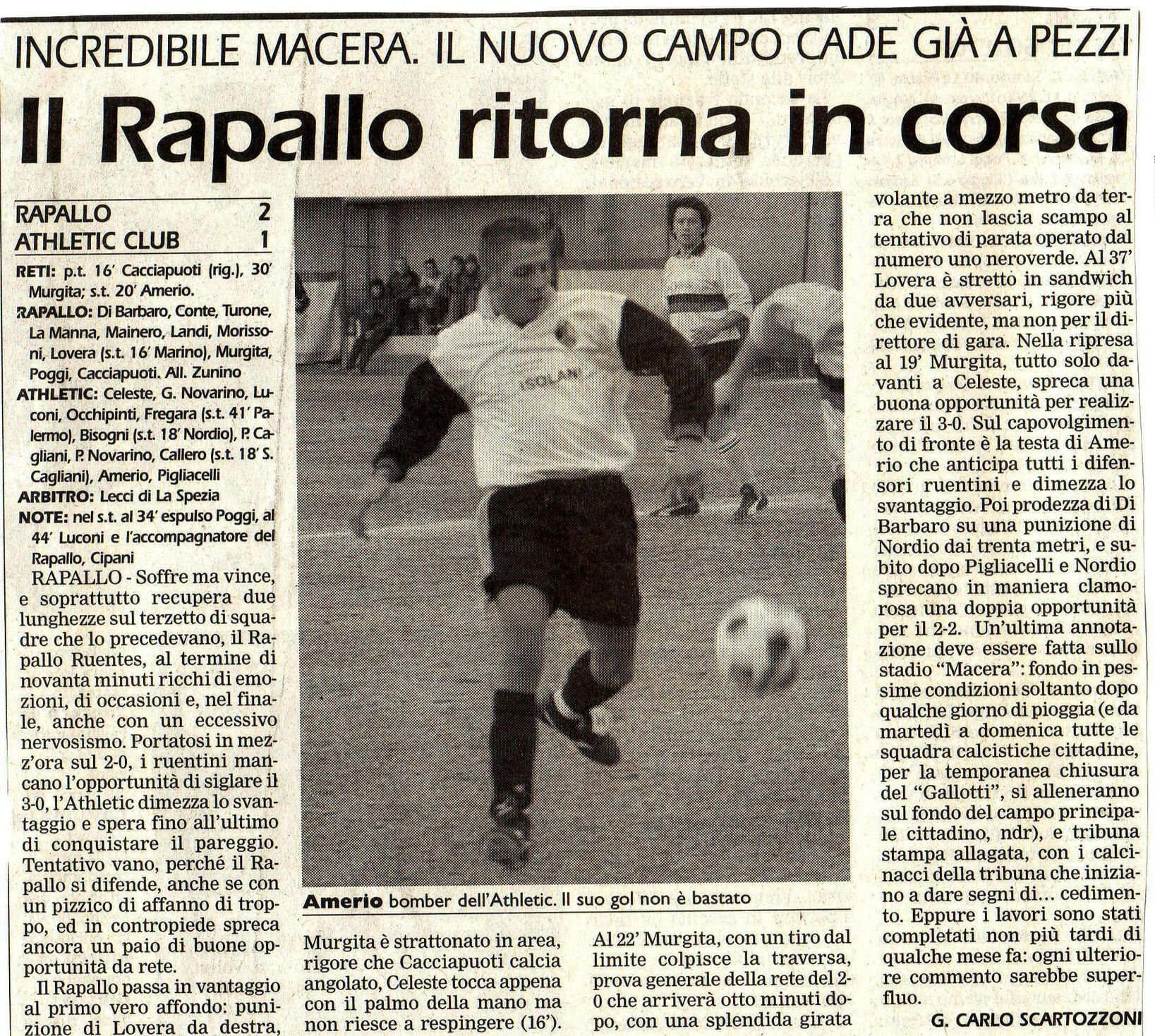 2004-11-01-Giacomo-Amerio-Calcio-Gazzezza-del-Lunedì 2004-11-01-Giacomo-Amerio-Calcio-Gazzezza-del-Lunedì