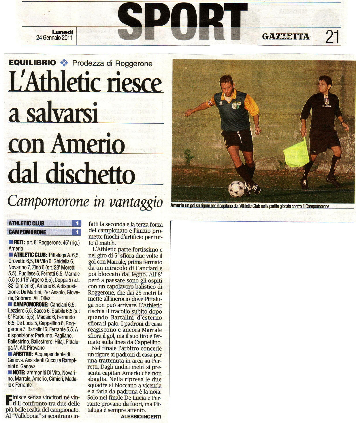 2011-01-24-Giacomo-Amerio-Calcio-Gazzetta-del-Lunedì 2011-01-24-Giacomo-Amerio-Calcio-Gazzetta-del-Lunedì