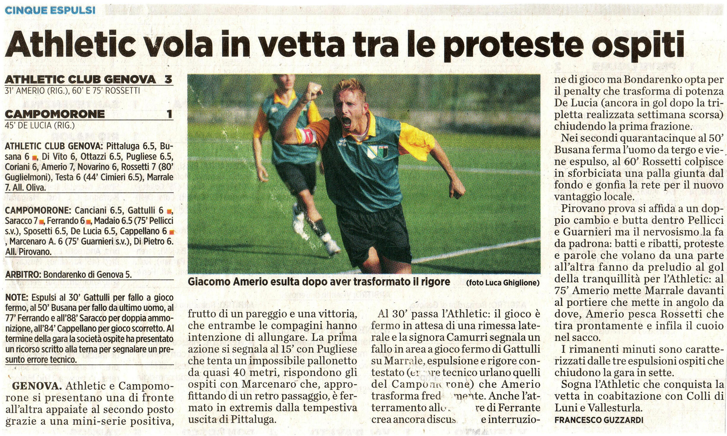 2009-09-28-Giacomo-Amerio-Calcio-SecoloXIX 2009-09-28-Giacomo-Amerio-Calcio-SecoloXIX