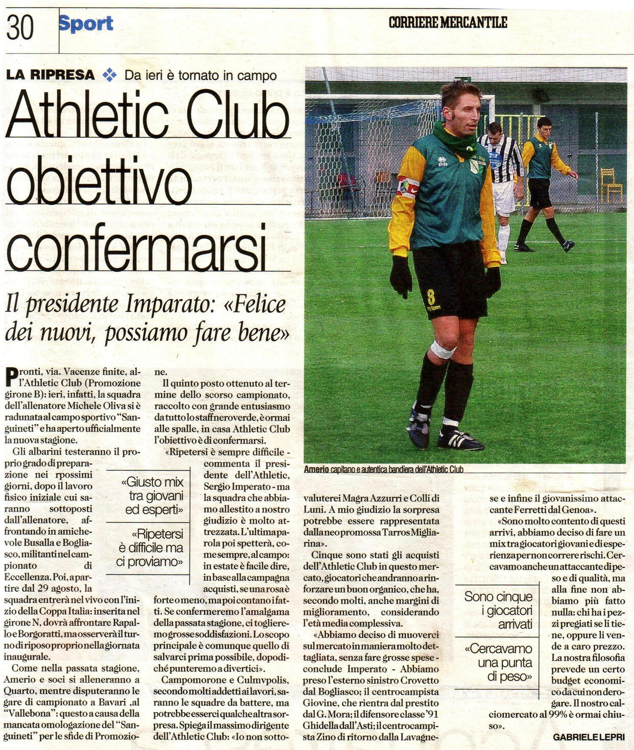 2010-09-Giacomo-Amerio-Calcio-Gazzetta-del-Lunedì 2010-09-Giacomo-Amerio-Calcio-Gazzetta-del-Lunedì